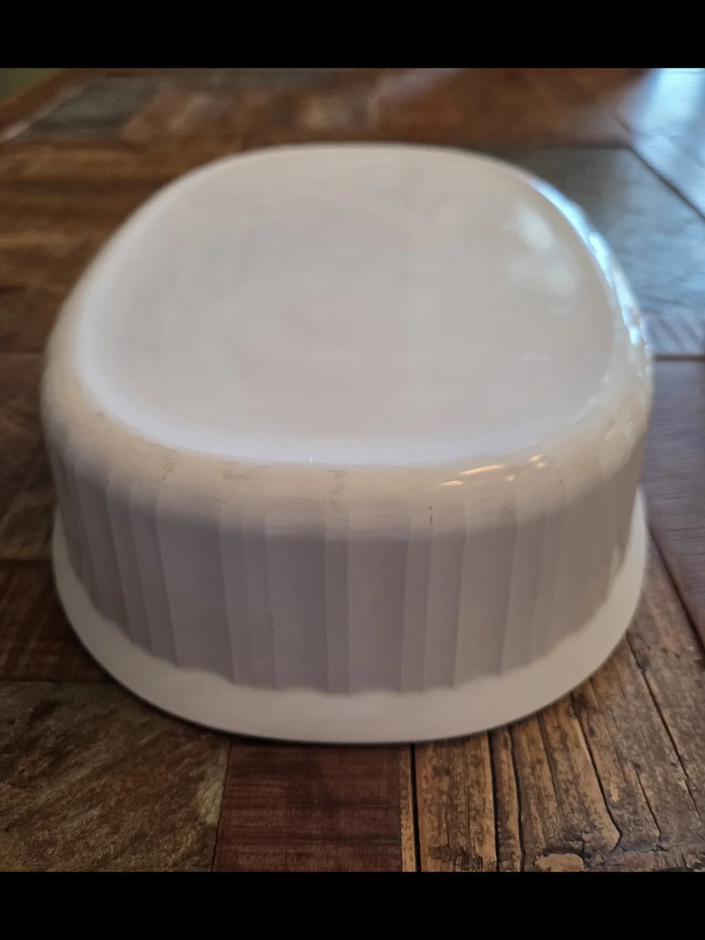 Corning Ware French White F-2-B Oval Casserole Dish With Pyrex Lid 2.8L